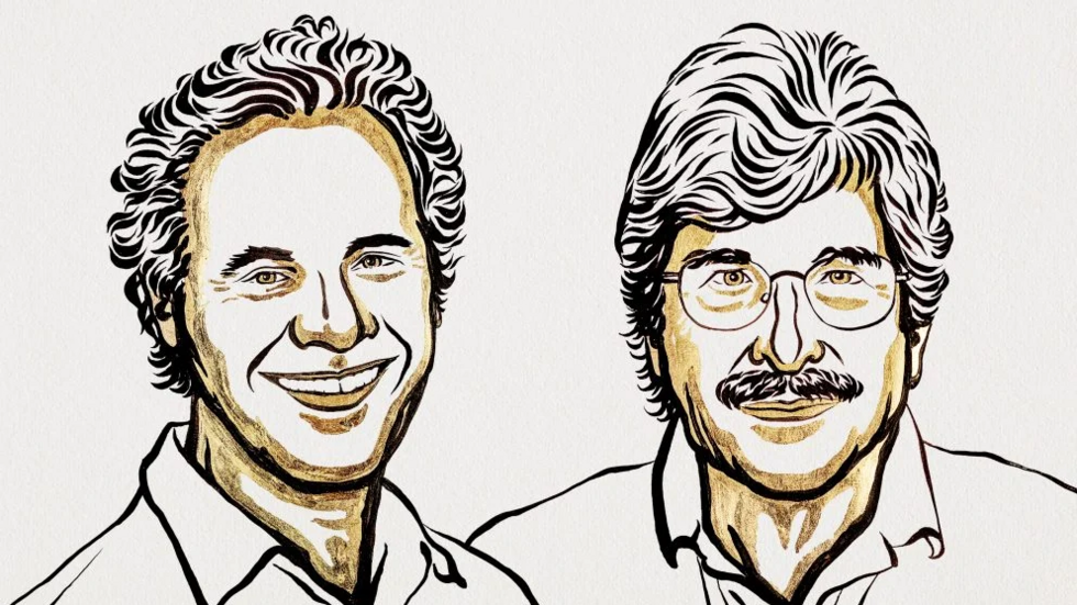 Victor Ambros et Gary Ruvkun, lauréats du prix Nobel de médecine 2024. © Nobel Prize Outreach